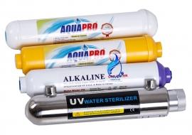 فروش فیلتر دستگاه تصفیه آب خانگی مدل UV-ORP-4 مجموعه 4 عددی