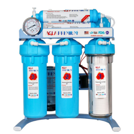 خرید دستگاه تصفیه آب آکواپرمیوم مدل A6RO6-BL-TP