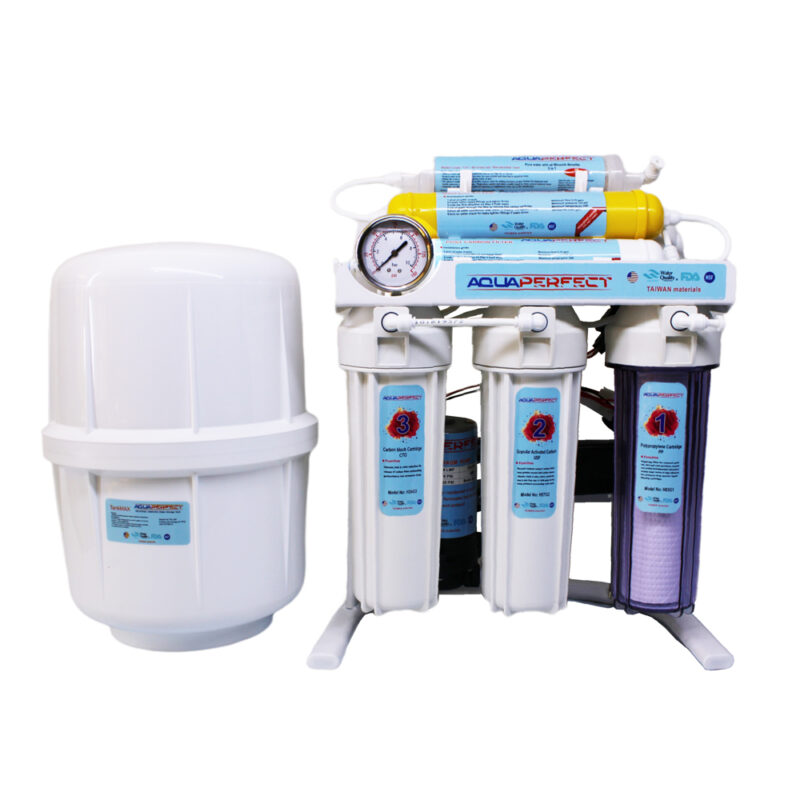 عکس دستگاه تصفیه آب 11 مرحله ای آکواپرفکت مدل AP7AB11-S-TM