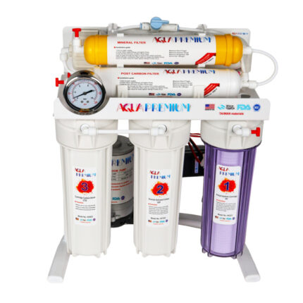 خرید دستگاه تصفیه آب آکواپرمیوم مدل A6RO6-ML-TL4