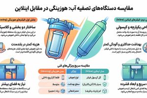 تفاوت دستگاه تصفیه آب هوزینگی و اینلاین