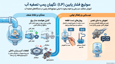 تعمیر سوئیچ فشار پایین تصفیه آب